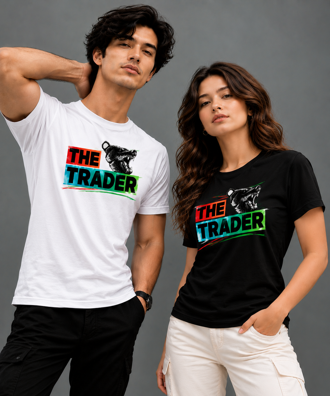 The Trader Bear Graphic T-Shirt