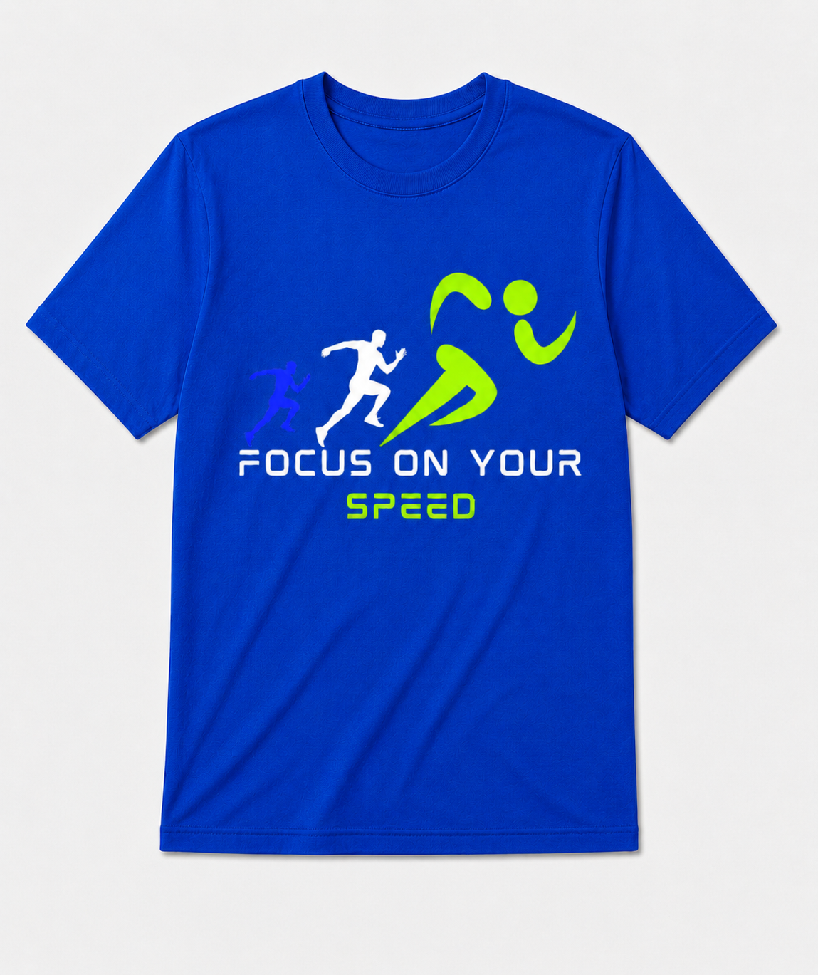 Focus on Your Speed Graphic T-Shirt – Black