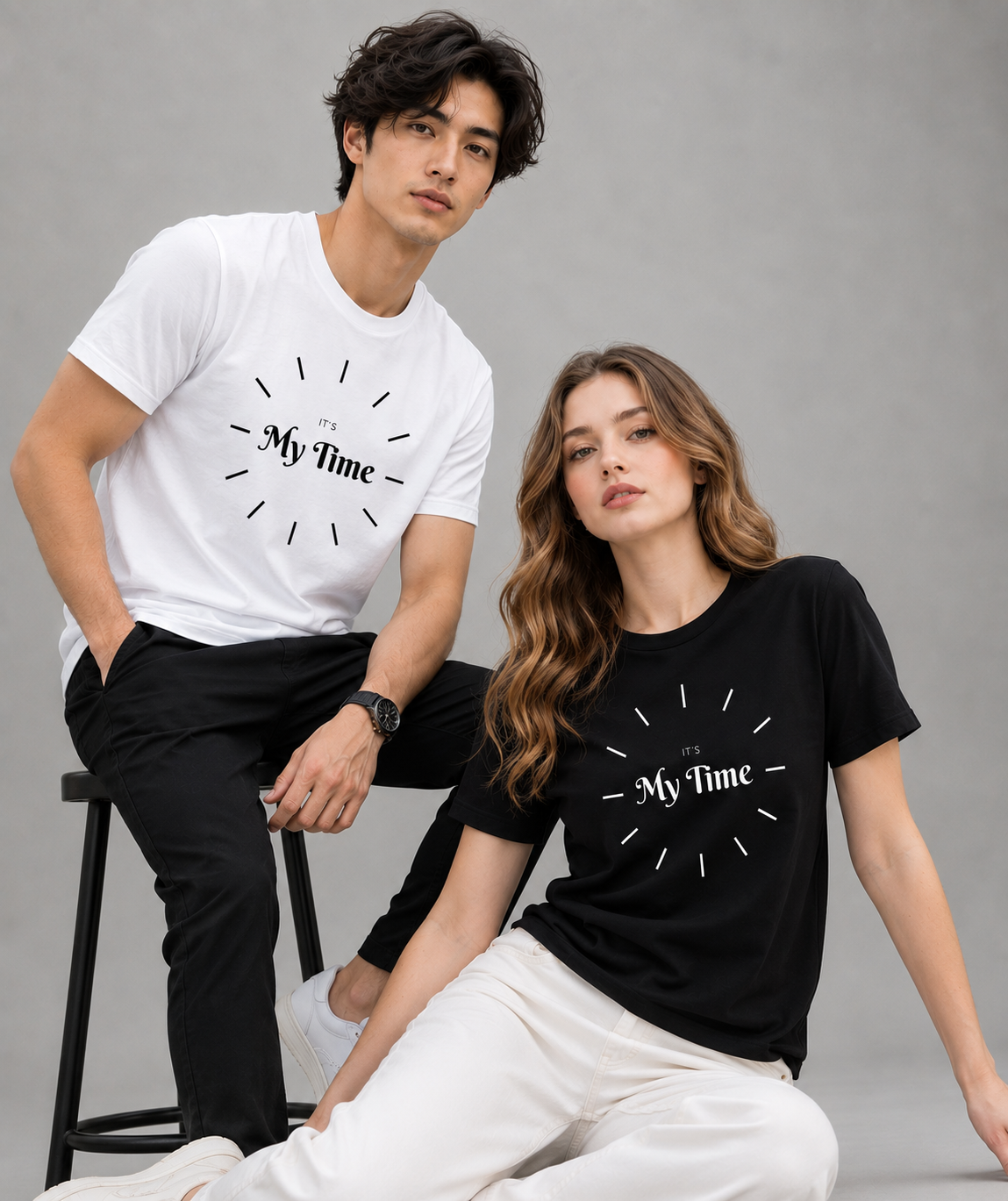 My Time  Graphic T-Shirt THE STYLOX