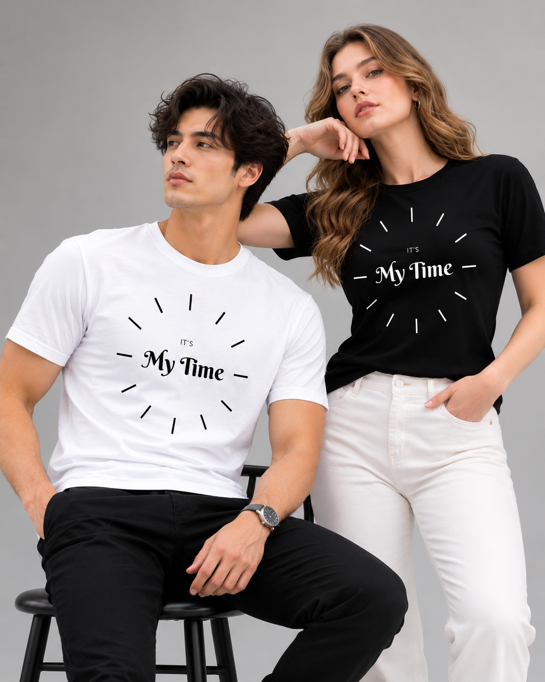 My Time  Graphic T-Shirt THE STYLOX